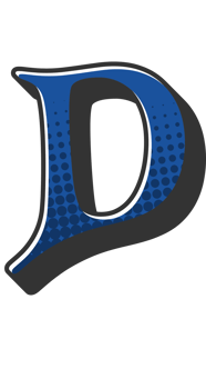 Comic Halftone Alphabet Letter and Number png