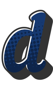Comic Halftone Alphabet Letter and Number png