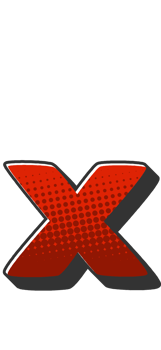 Comic Halftone Alphabet Letter and Number png