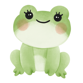 Little cute frog png
