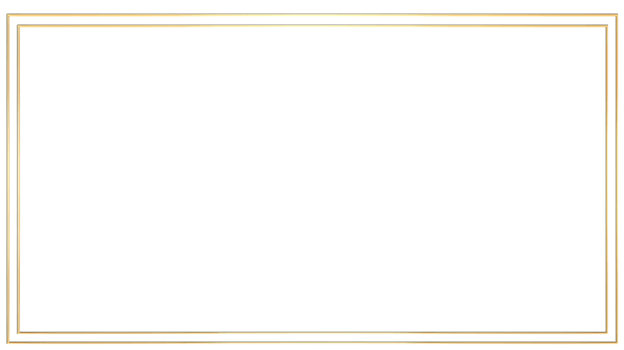 Luxurious wide frame in gold leaf finish, ornate rococo elements for elegant interior design, Rectangular gold frame, baroque luxury, carved details, vintage golden frame png