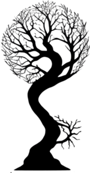 AI generated Tiny Yggdrasil icon, a close-up painting of a Tiny Yggdrasil. png