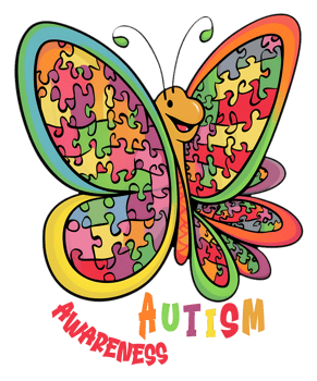 Butterfly Autism Awareness png