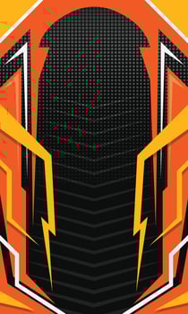 Racing style jersey fabric template. Abstract geometric racing wallpaper vector