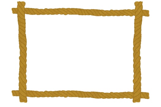 Ropes Border Vector