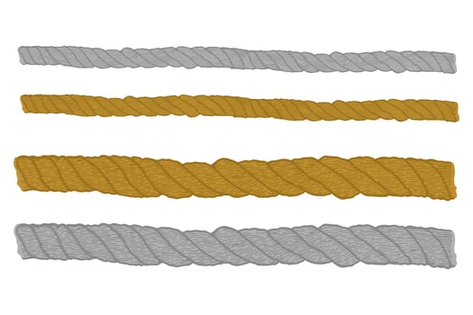 Ropes Border Vector