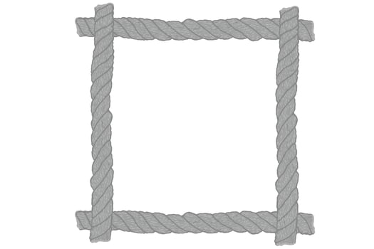 Ropes Border Vector