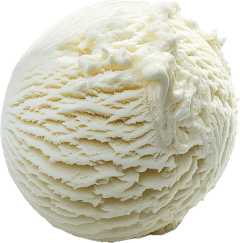 Scoop of Vanilla Ice Cream png