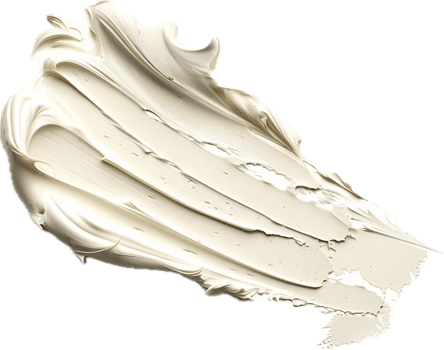Creamy White Cosmetic Lotion Texture Splash png