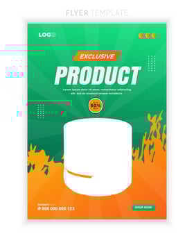 Product flyer superior black friday electric device bundle social media template vector