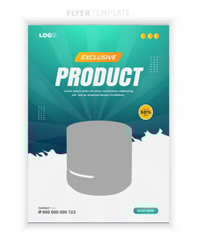Product flyer superior black friday electric device bundle social media template vector