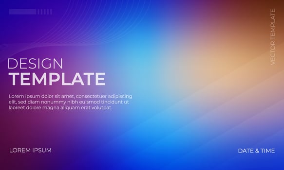 Trendy Blue Purple and Brown Gradient Background Design Inspiration vector