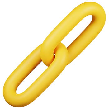 3d realistic chain or link png