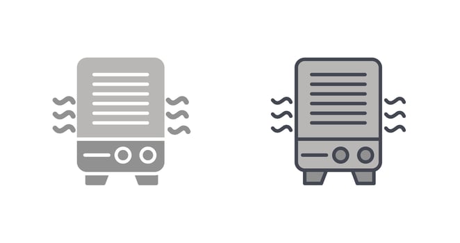 Air Sanitizer Icon Design vector