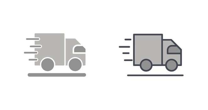 Delivery Icon Design vector