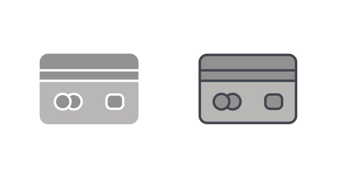 Credit Card Icon vector