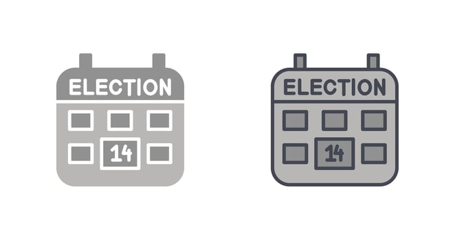 Election Day Icon vector