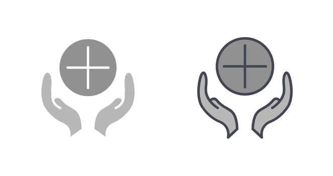 Insurance Icon Design vector