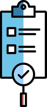 Transparency Filled Half Cut Icon vector