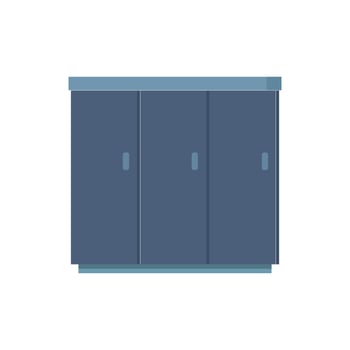 Cabinet illustrated in vector