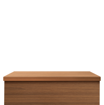 empty wooden table front view isolated transparent png