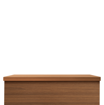 empty wooden table front view isolated transparent png