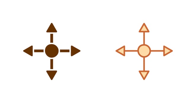 Arrows Icon Design vector