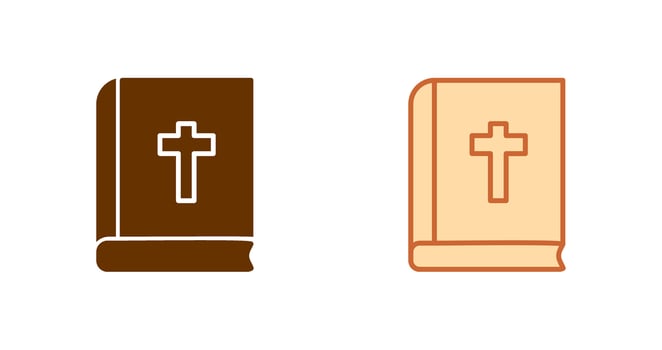 Religious Book Icon vector