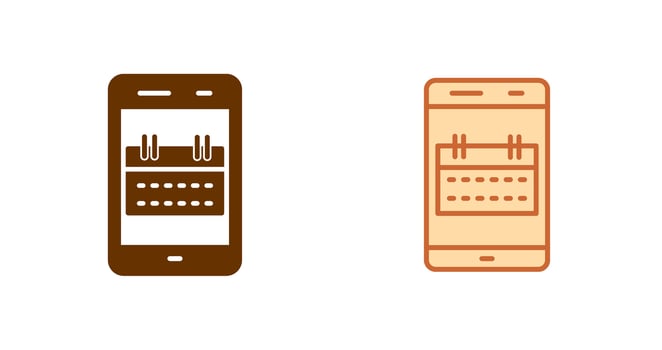 Calendar Icon Design vector