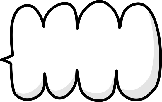 Black and white color speech bubble balloon, icon sticker memo keyword planner text box banner png
