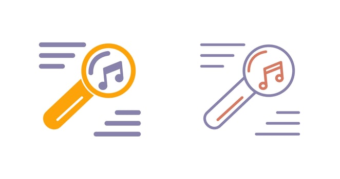 Search Icon Design vector