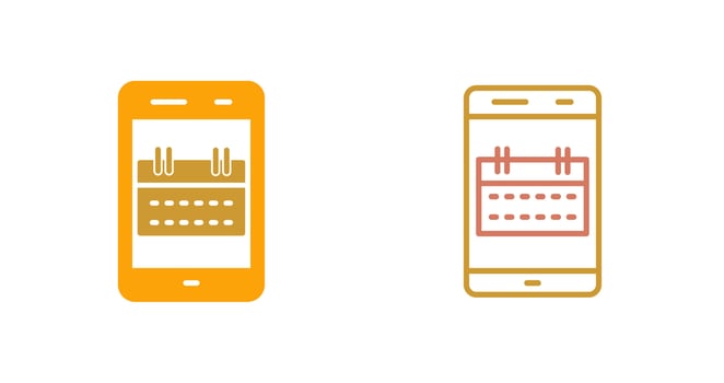 Calendar Icon Design vector