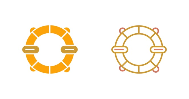 Life Saver Icon vector