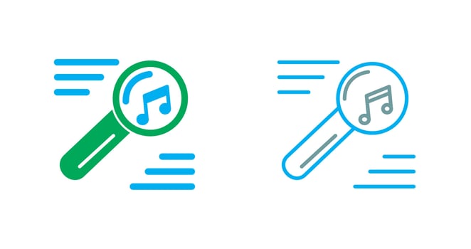 Search Icon Design vector