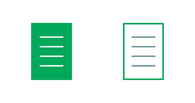Menu Icon Design vector