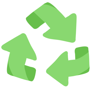 Recycle symbol illustration png