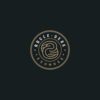 modern logo design vector