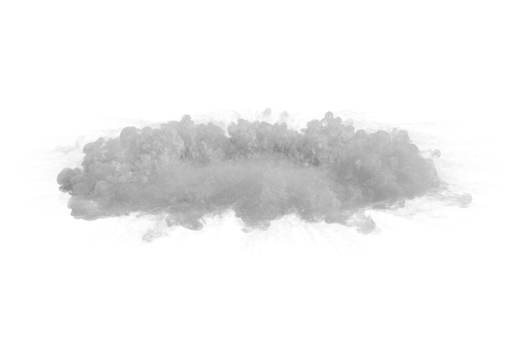Smoke shockwave on transparent background png