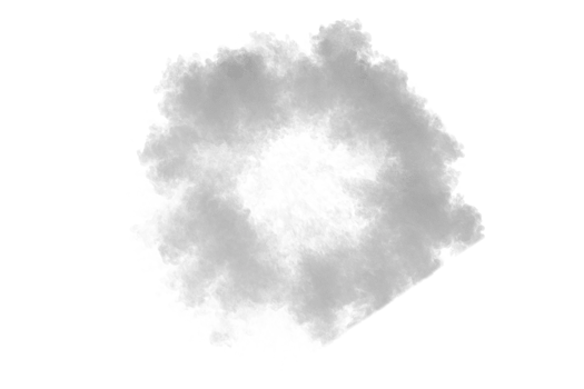 Smoke shockwave on transparent background png