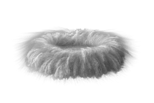 Smoke shockwave on transparent background png