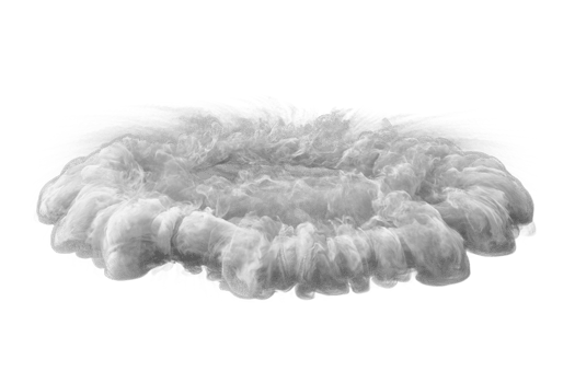 Smoke shockwave on transparent background png