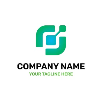G Letter Technology Data Logo vector