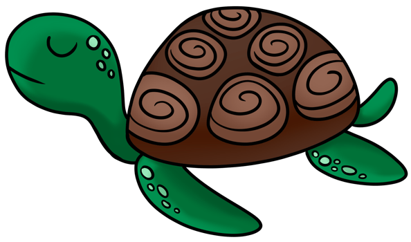 Cartoon color sea animals. Cute aquatic underwater wildlife element illustration png