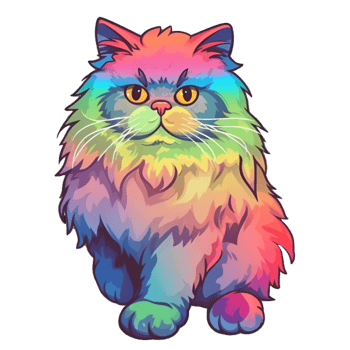 Persian Cat color png
