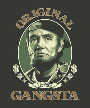 Original Gangsta Illustration vector