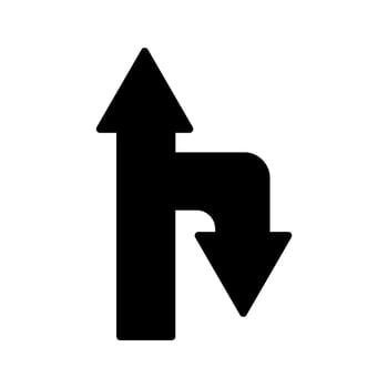 Up Down Icon vector