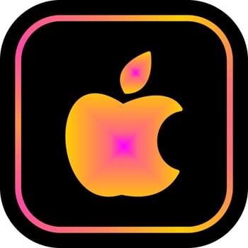 Apple Logo Icon Design vector