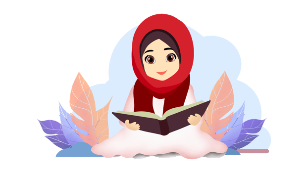 little muslim girl reading the book, young girls reading the Quran in muslim school, Muslim student woman reading a book on the university, reading a book to children's room png