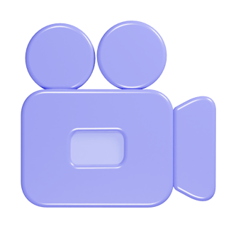 Cemera icon 3d render illustration png