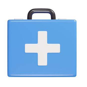 Aid kill icon 3d render illustration png